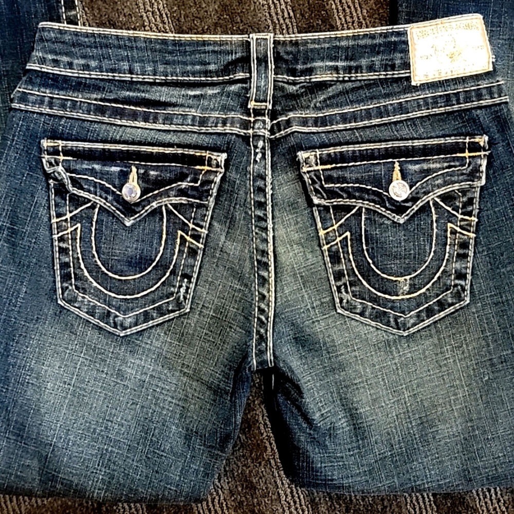 Gorgeous Rhinestone True Religion Brand Jeans Size 29